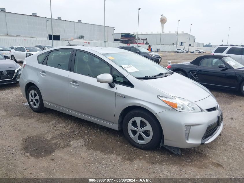 2013 Toyota Prius Three VIN: JTDKN3DU4D5546821 Lot: 39381977