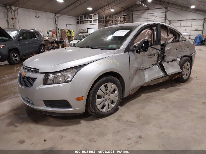 2013 Chevrolet Cruze Ls Manual VIN: 1G1PB5SG8D7297525 Lot: 39381986