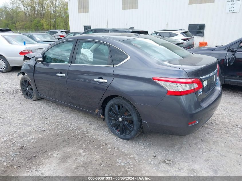 2013 Nissan Sentra Sl VIN: 3N1AB7AP4DL646026 Lot: 39381993