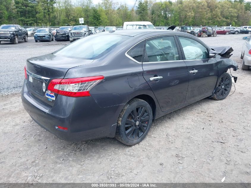 2013 Nissan Sentra Sl VIN: 3N1AB7AP4DL646026 Lot: 39381993