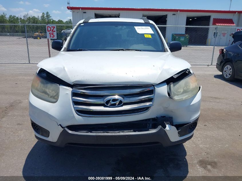 2012 Hyundai Santa Fe Gls VIN: 5XYZGDAB8CG164802 Lot: 39381999