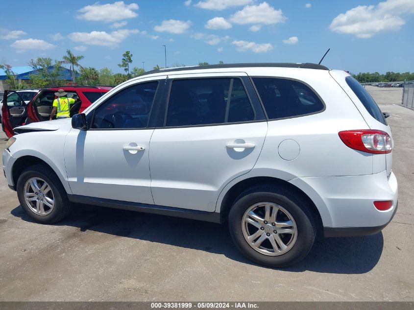 2012 Hyundai Santa Fe Gls VIN: 5XYZGDAB8CG164802 Lot: 39381999