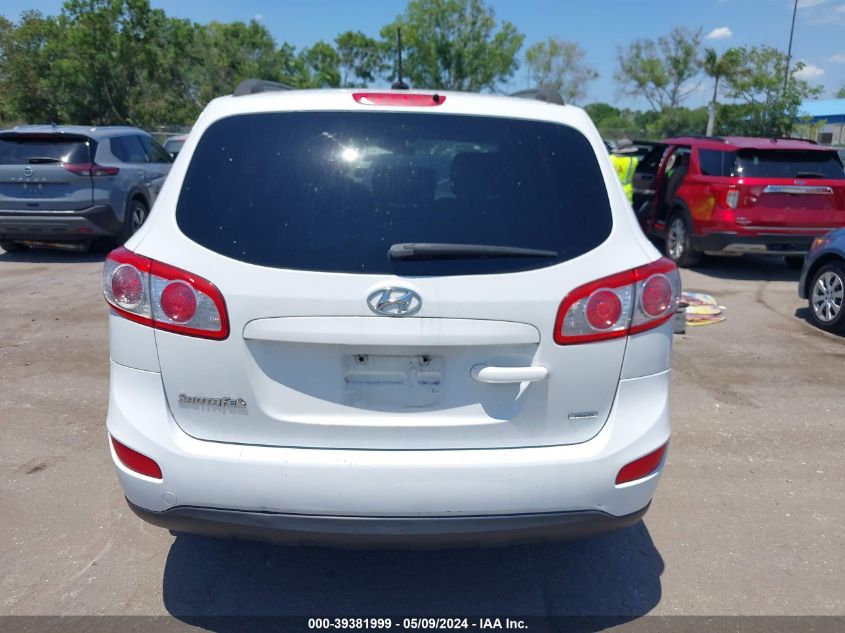 2012 Hyundai Santa Fe Gls VIN: 5XYZGDAB8CG164802 Lot: 39381999