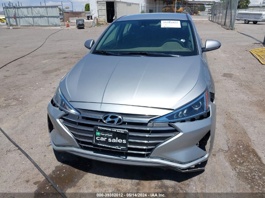 2020 Hyundai Elantra Sel VIN: 5NPD84LF1LH576737 Lot: 39382012