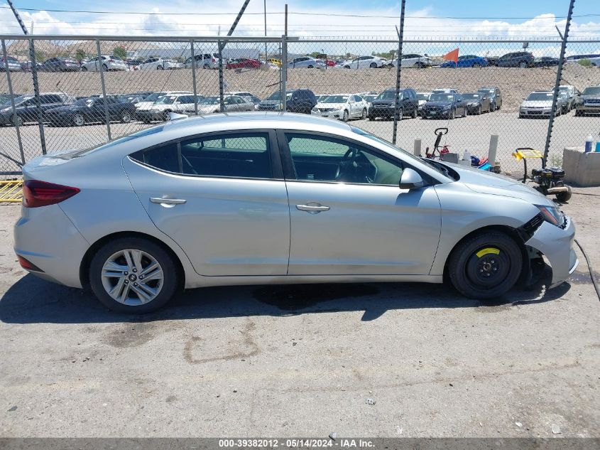 2020 Hyundai Elantra Sel VIN: 5NPD84LF1LH576737 Lot: 39382012