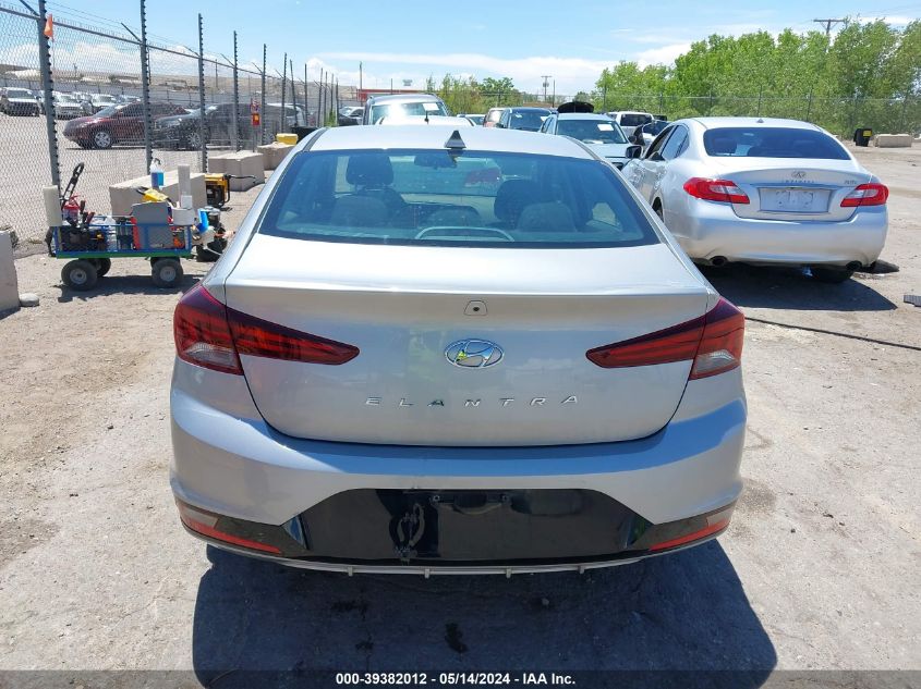 2020 Hyundai Elantra Sel VIN: 5NPD84LF1LH576737 Lot: 39382012