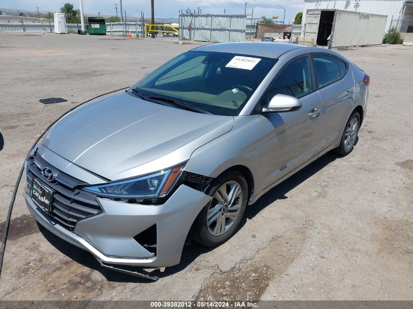 2020 Hyundai Elantra Sel VIN: 5NPD84LF1LH576737 Lot: 39382012