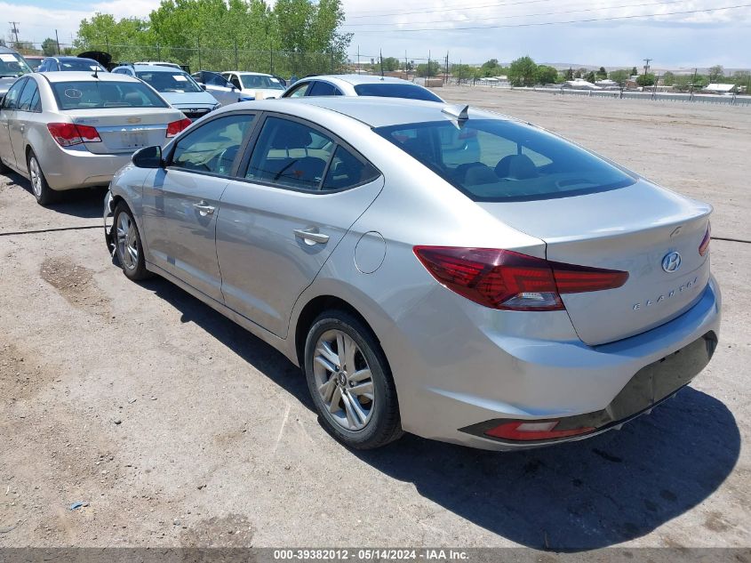 2020 Hyundai Elantra Sel VIN: 5NPD84LF1LH576737 Lot: 39382012