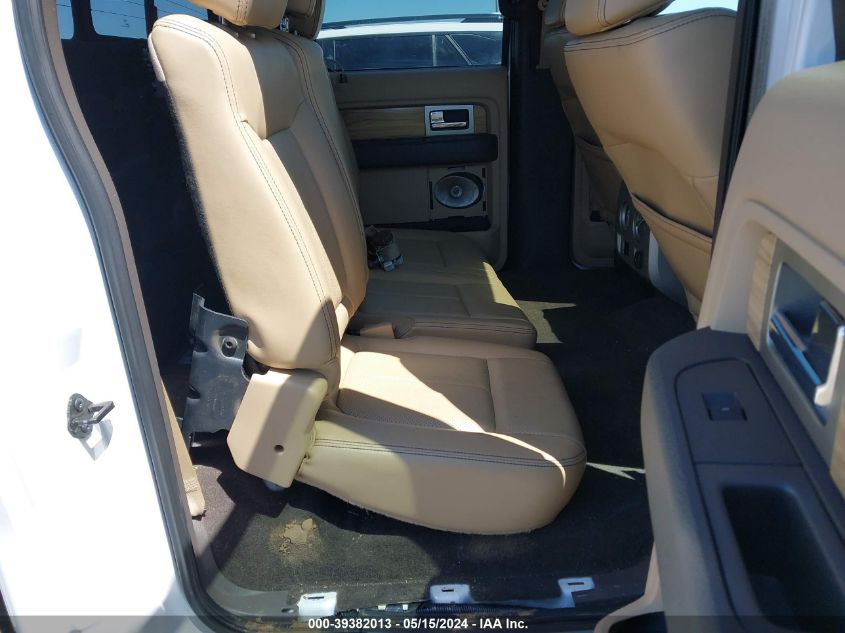 2011 Ford F-150 Lariat VIN: 1FTFW1ET8BFB71225 Lot: 39382013