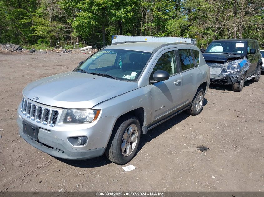 2014 Jeep Compass Sport VIN: 1C4NJCBA5ED539210 Lot: 39382025