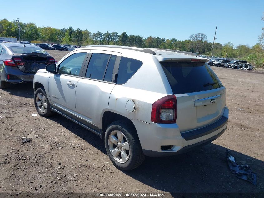 2014 Jeep Compass Sport VIN: 1C4NJCBA5ED539210 Lot: 39382025