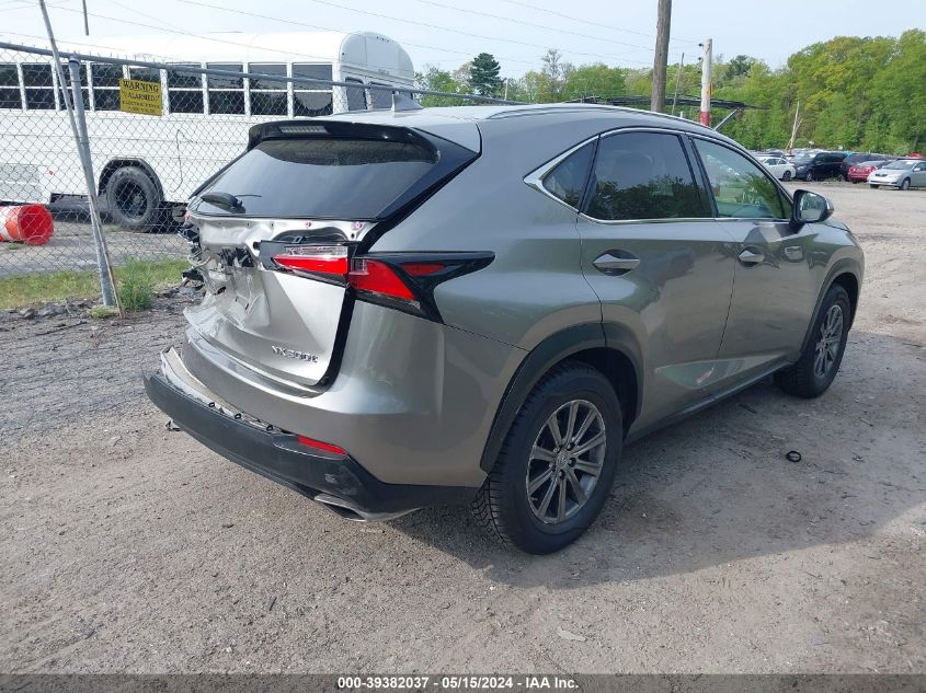 2015 Lexus Nx 200T VIN: JTJBARBZ3F2020209 Lot: 39382037