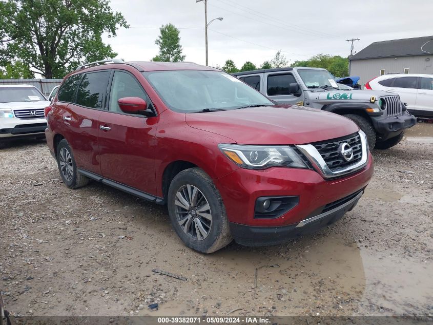 2019 Nissan Pathfinder Sv VIN: 5N1DR2MM2KC639722 Lot: 39382071