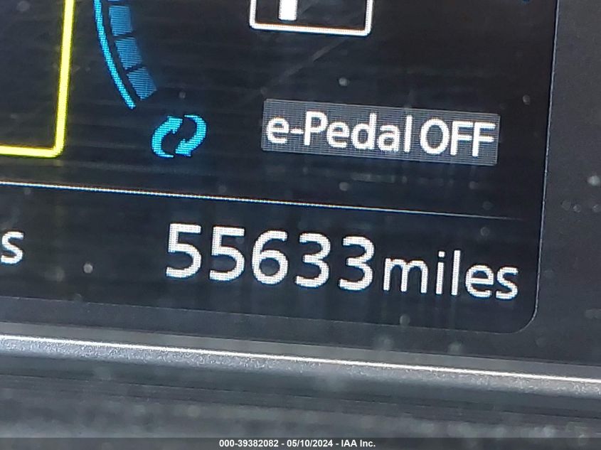 2018 Nissan Leaf Sl VIN: 1N4AZ1CP3JC300243 Lot: 39382082