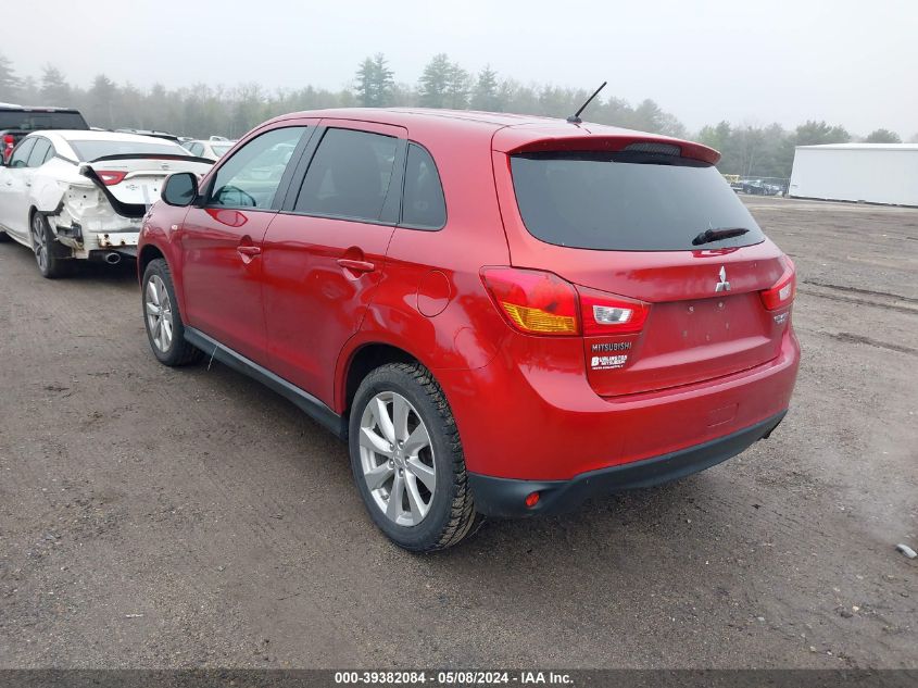 2014 Mitsubishi Outlander Sport Es VIN: 4A4AR3AU3EE007802 Lot: 39382084