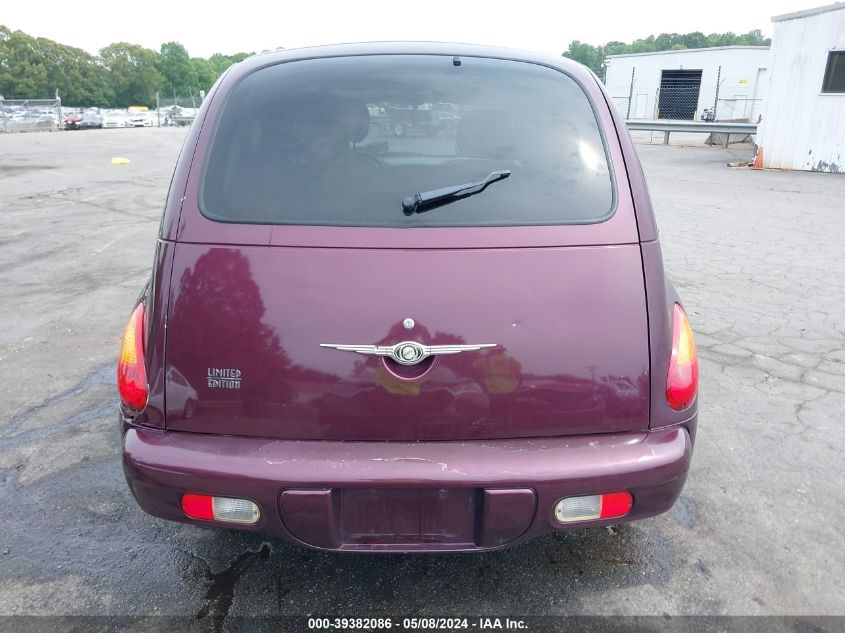 2003 Chrysler Pt Cruiser Limited VIN: 3C8FY68B33T592219 Lot: 39382086