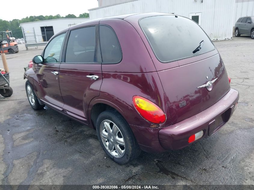 2003 Chrysler Pt Cruiser Limited VIN: 3C8FY68B33T592219 Lot: 39382086