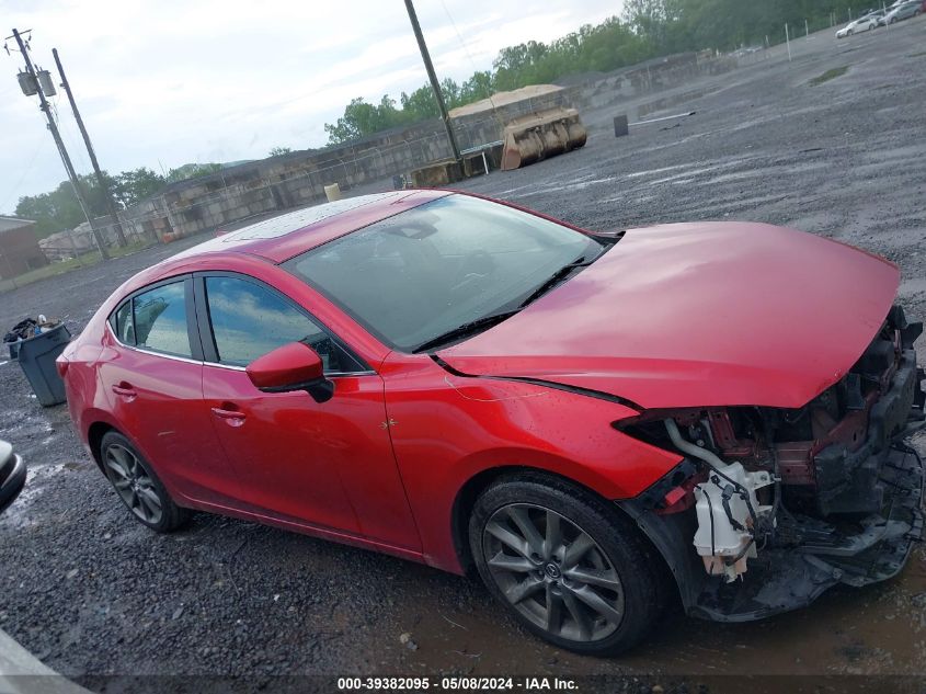 2018 Mazda Mazda3 Touring VIN: 3MZBN1V34JM255412 Lot: 39382095