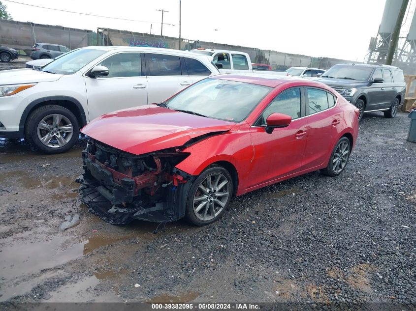 2018 Mazda Mazda3 Touring VIN: 3MZBN1V34JM255412 Lot: 39382095