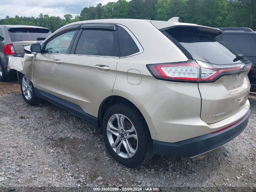 2018 Ford Edge Titanium VIN: 2FMPK3K97JBB75251 Lot: 39382099