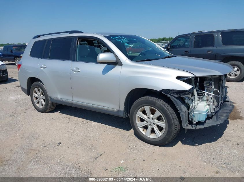 2013 TOYOTA HIGHLANDER BASE PLUS V6 - 5TDZK3EH1DS127151