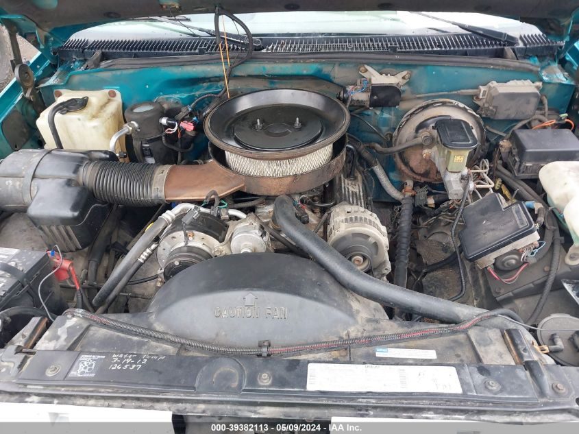 1995 GMC Sierra C1500 VIN: 2GTEC19K7S1549905 Lot: 39382113