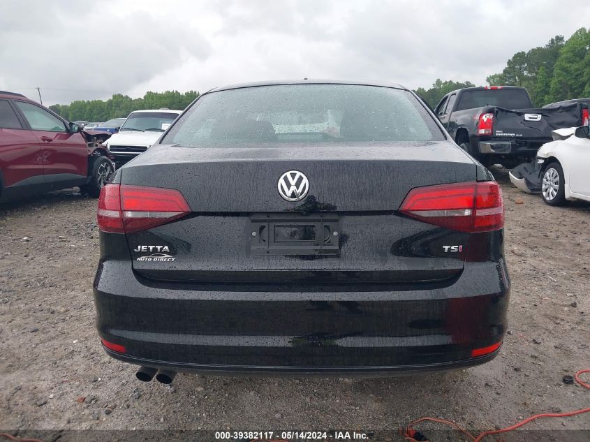 2018 Volkswagen Jetta 1.4T S VIN: 3VW2B7AJ3JM244028 Lot: 39382117