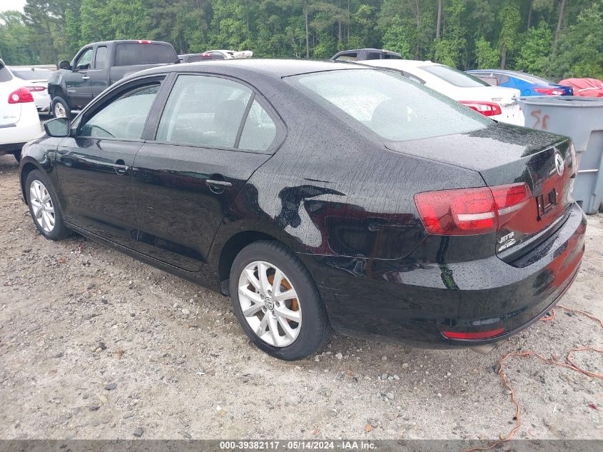 2018 Volkswagen Jetta 1.4T S VIN: 3VW2B7AJ3JM244028 Lot: 39382117