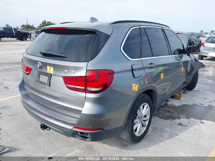 2014 BMW X5 Sdrive35I VIN: 5UXKR2C53E0H33170 Lot: 39382120