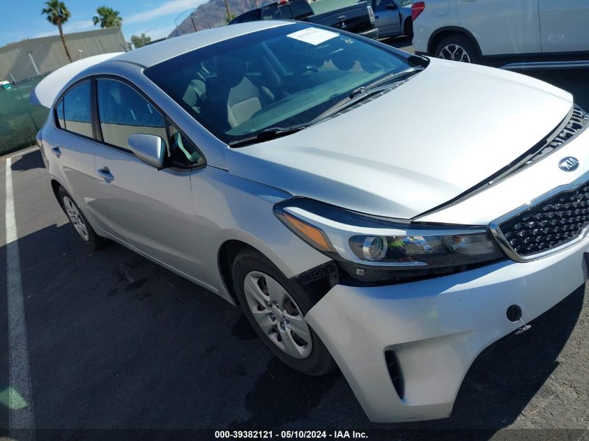 2017 Kia Forte Lx VIN: 3KPFK4A7XHE128496 Lot: 39382121