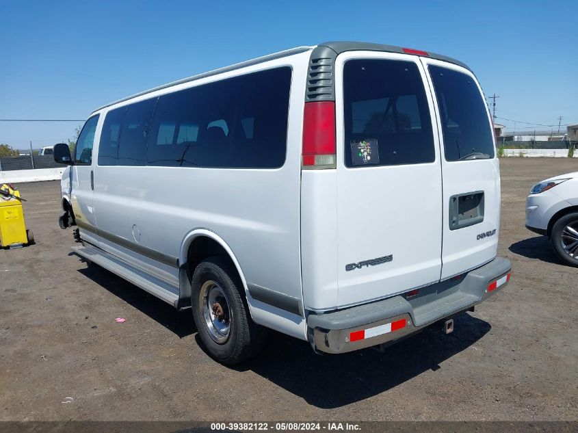 2002 Chevrolet Express VIN: 1GAHG39G621154265 Lot: 39382122