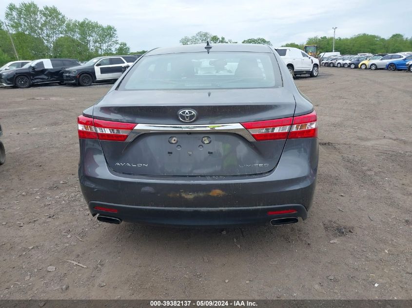 2014 Toyota Avalon Limited VIN: 4T1BK1EB4EU123086 Lot: 39382137