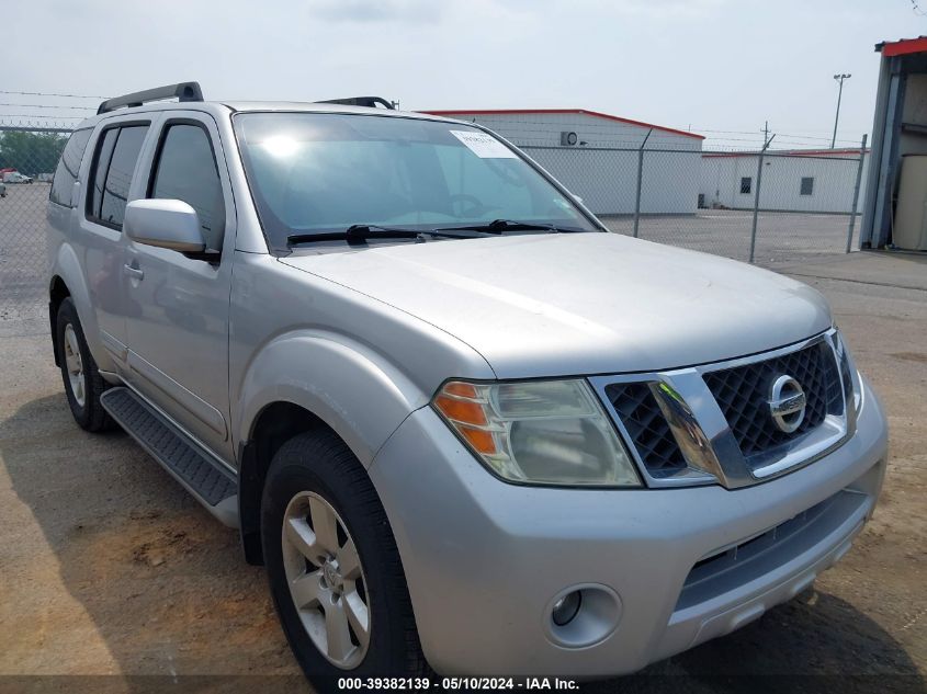 2010 Nissan Pathfinder Se VIN: 5N1AR1NN9AC622287 Lot: 39382139