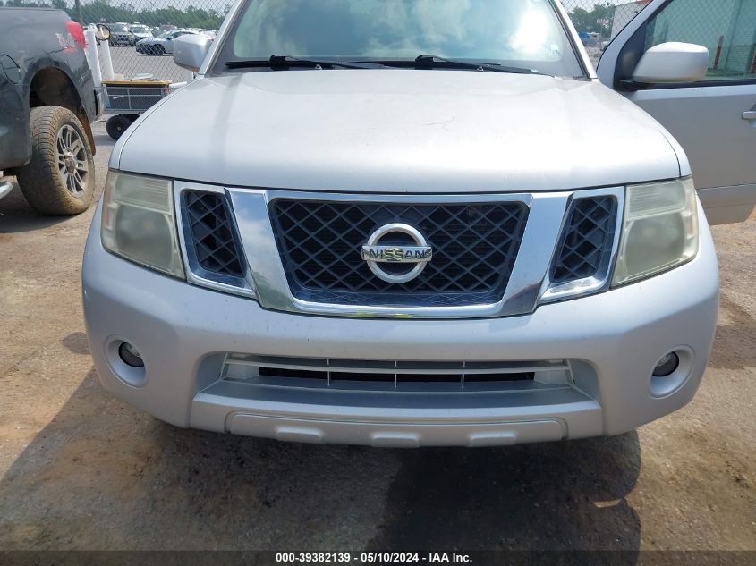2010 Nissan Pathfinder Se VIN: 5N1AR1NN9AC622287 Lot: 39382139