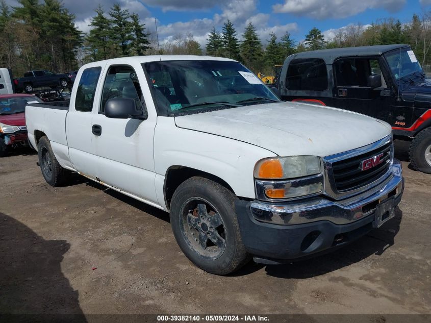 2005 GMC Sierra 1500 Work Truck VIN: 1GTEC19X35Z346811 Lot: 39382140