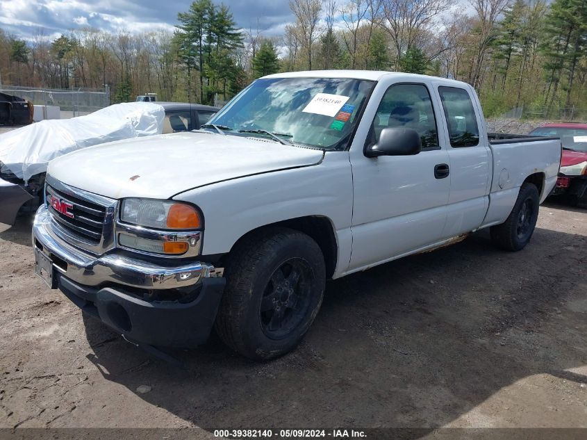 2005 GMC Sierra 1500 Work Truck VIN: 1GTEC19X35Z346811 Lot: 39382140