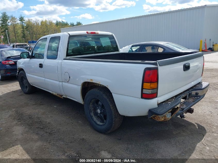 2005 GMC Sierra 1500 Work Truck VIN: 1GTEC19X35Z346811 Lot: 39382140