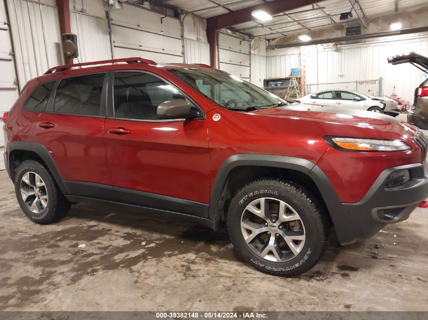 2016 Jeep Cherokee Trailhawk VIN: 1C4PJMBS3GW134879 Lot: 39382148