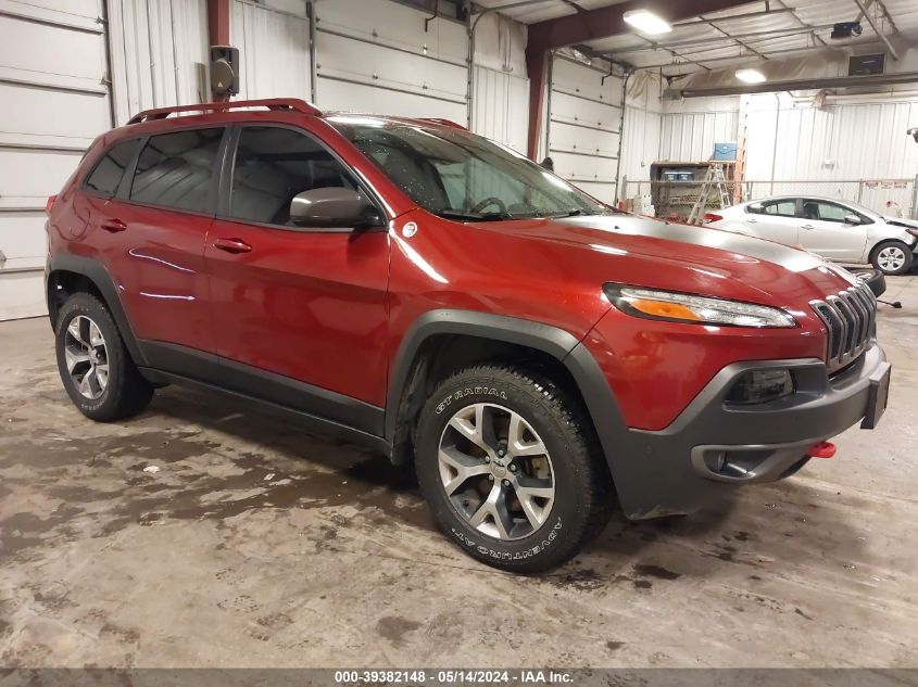 2016 Jeep Cherokee Trailhawk VIN: 1C4PJMBS3GW134879 Lot: 39382148