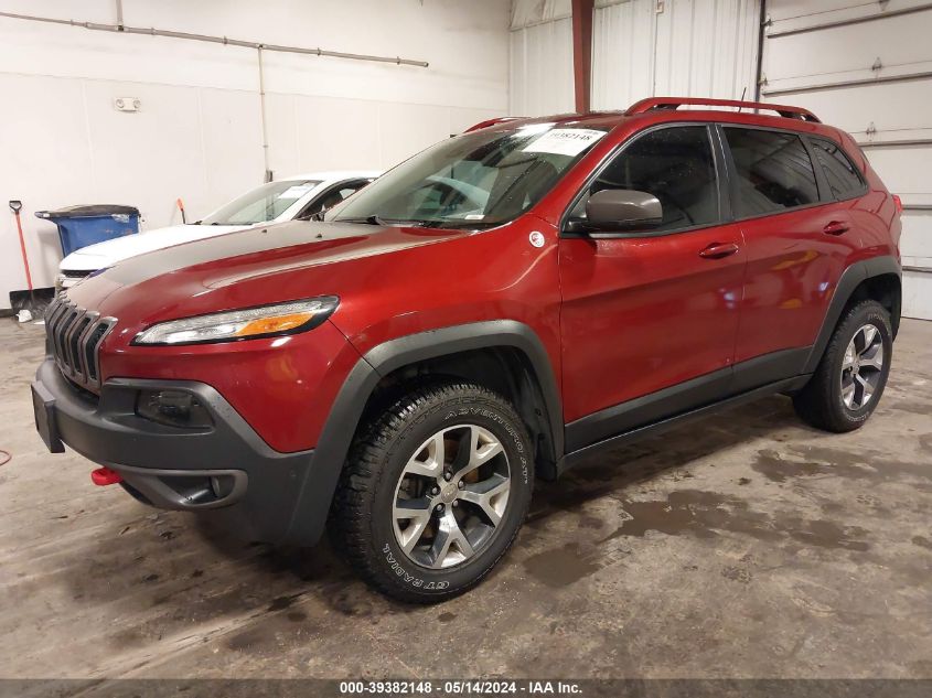 2016 Jeep Cherokee Trailhawk VIN: 1C4PJMBS3GW134879 Lot: 39382148