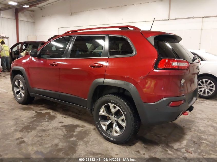 2016 Jeep Cherokee Trailhawk VIN: 1C4PJMBS3GW134879 Lot: 39382148