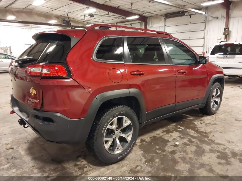 2016 Jeep Cherokee Trailhawk VIN: 1C4PJMBS3GW134879 Lot: 39382148