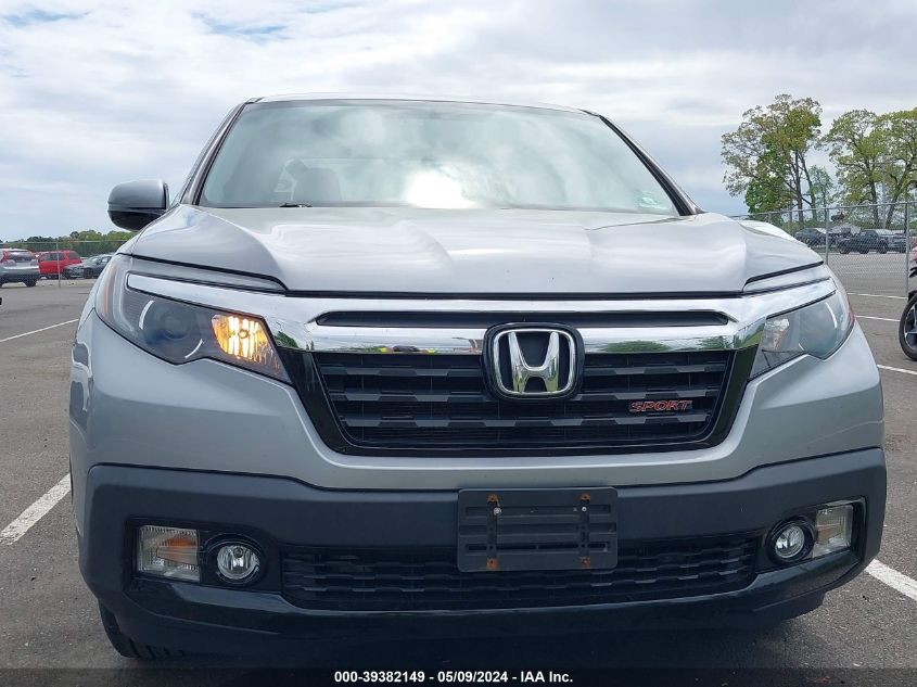 2018 Honda Ridgeline Sport VIN: 5FPYK3F16JB006670 Lot: 39382149