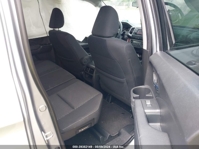 2018 HONDA RIDGELINE SPORT - 5FPYK3F16JB006670