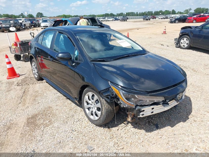 2022 Toyota Corolla Le VIN: 5YFEPMAE4NP365314 Lot: 39382154