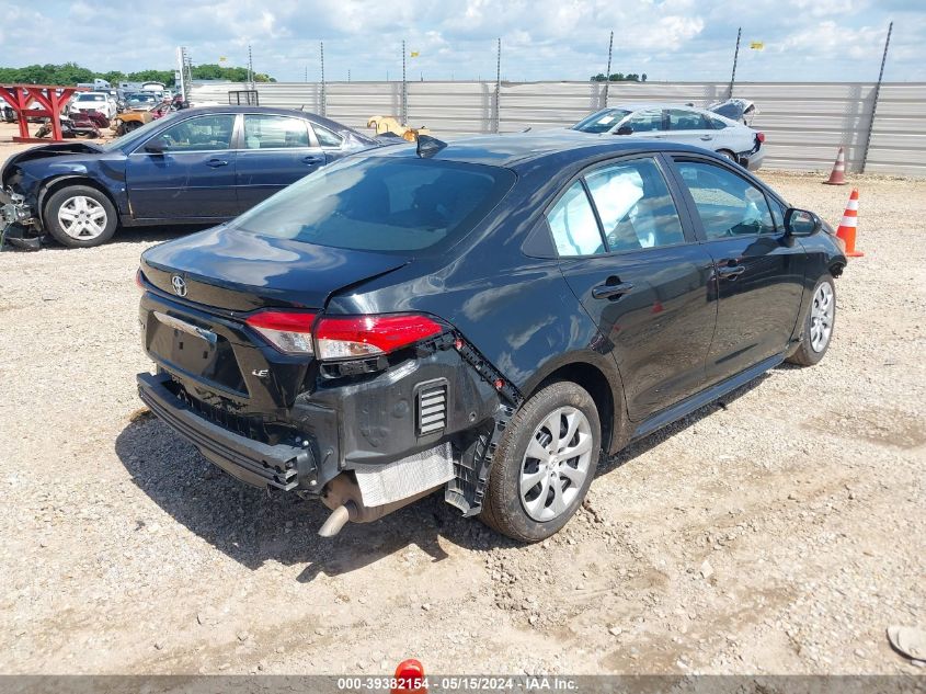 2022 Toyota Corolla Le VIN: 5YFEPMAE4NP365314 Lot: 39382154