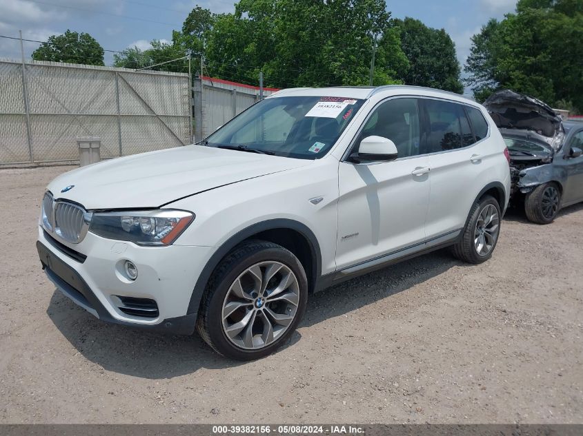 2015 BMW X3 XDRIVE28I - 5UXWX9C54F0D54468