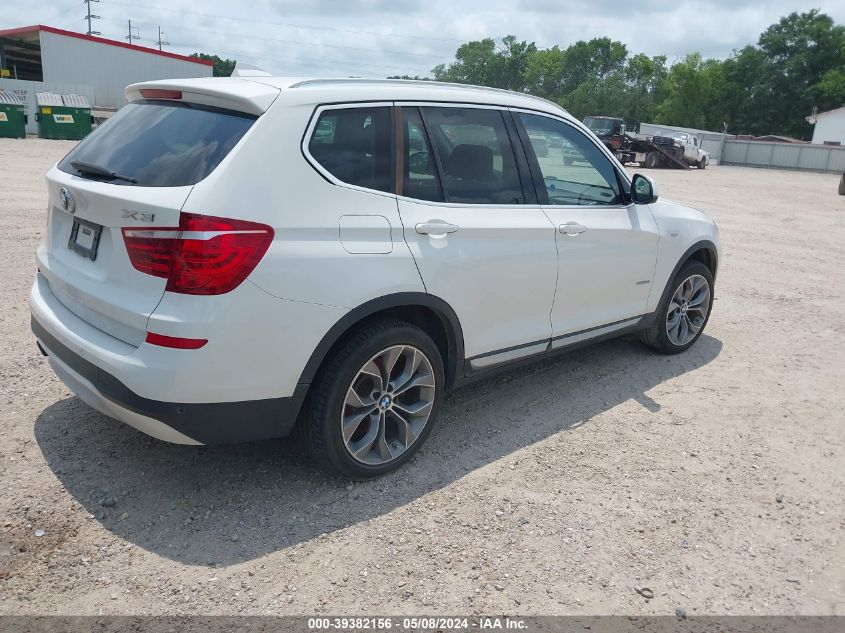 2015 BMW X3 XDRIVE28I - 5UXWX9C54F0D54468