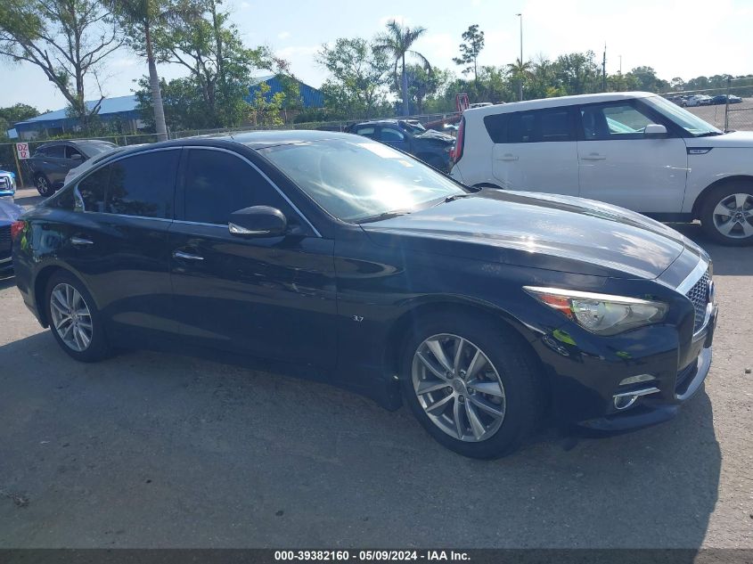 2014 INFINITI Q50 PREMIUM/SPORT - JN1BV7AR9EM707374