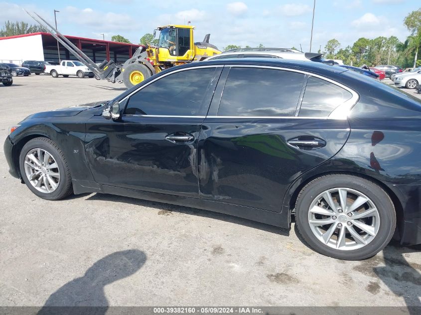 2014 INFINITI Q50 PREMIUM/SPORT - JN1BV7AR9EM707374